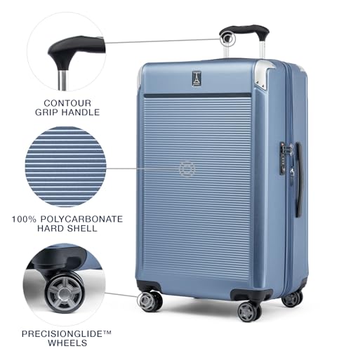 Travelpro Platinum Elite 28 Inch Hardside Luggage Review Durable and Stylish Checked Spinner