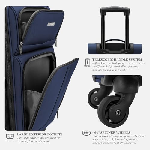 U.S. Traveler Anzio Large Spinner Luggage Review Unpacking Durability and Mobility Features