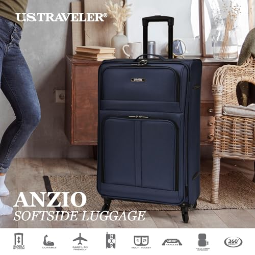 U.S. Traveler Anzio Large Spinner Luggage Review Unpacking Durability and Mobility Features