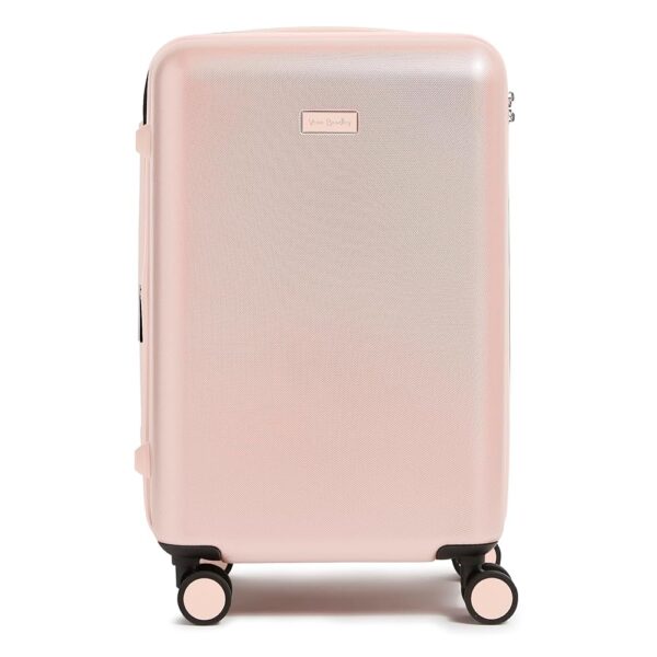 Vera Bradley Hardside Rolling Suitcase Luggage, Rose Quartz