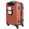 Wrangler Smart Luggage Set with Cup Holder and USB Port, Burnt Orange, 20-Inch Carry-On Wrangler Smart Luggage Set with Cup Holder and USB Port, Burnt Orange, 20-Inch Carry-On
